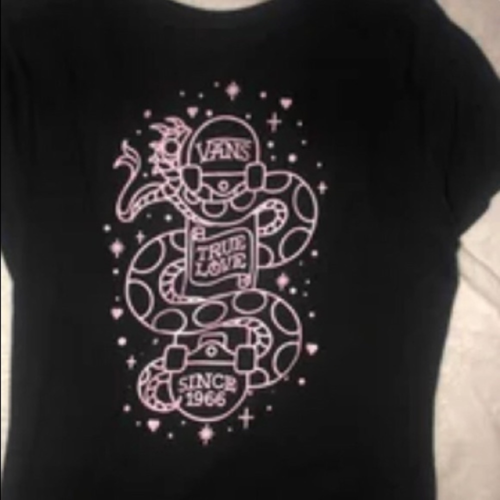 vans graphic tee